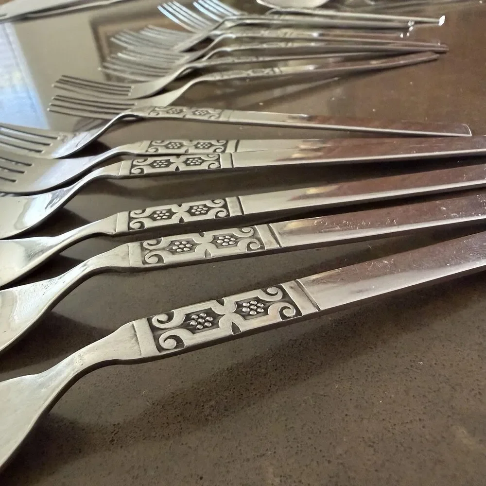 Northland DANISH FLING Stainless Flatware MCM Replacement Pcs 33 Japan